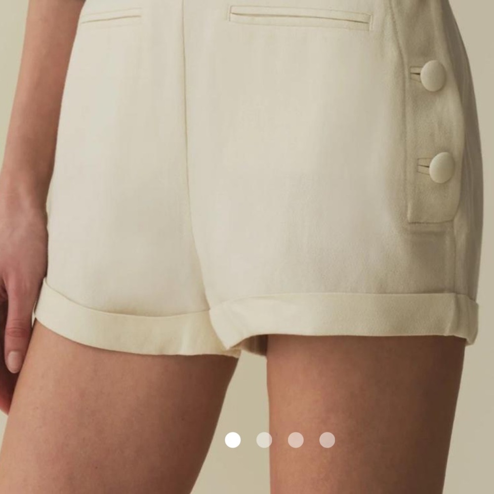 Doen Cream Women's Shorts Sz 6